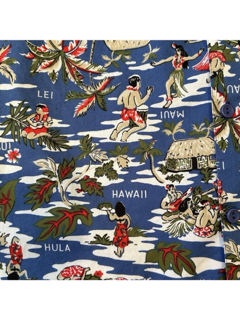 Canoe Clothing Vintage Hawaii Aloha Shirt Kauai Maui Luau Lei Hula Small - Picture 4 of 13